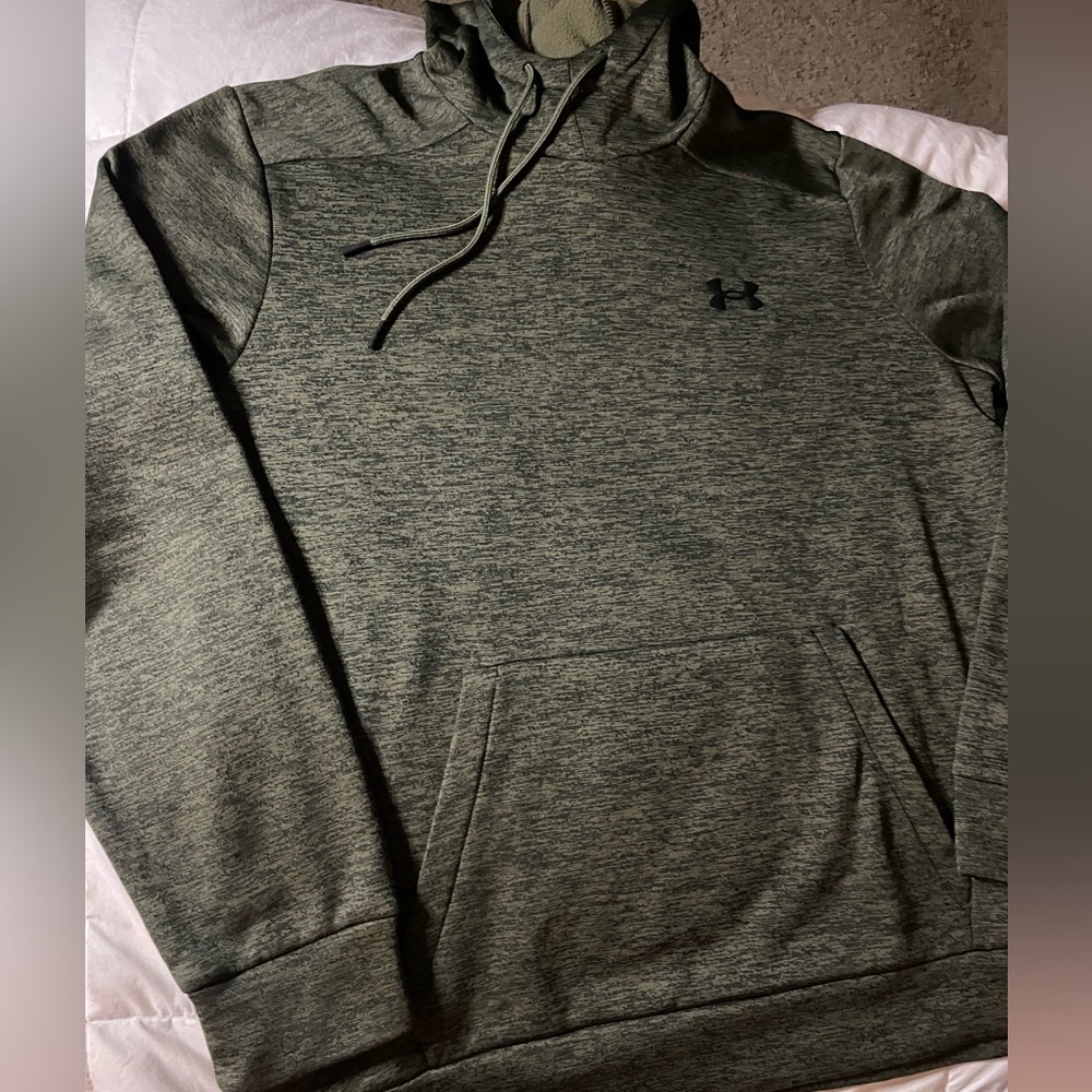 💰Under Armour Men's Dark Green Hoodie
